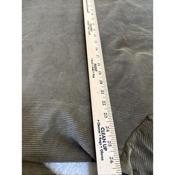 Monsieur Adolfo Khaki Brown Corduroy Sport Coat Suit Jacket Blazer Sz 46L - Picture 8 of 9